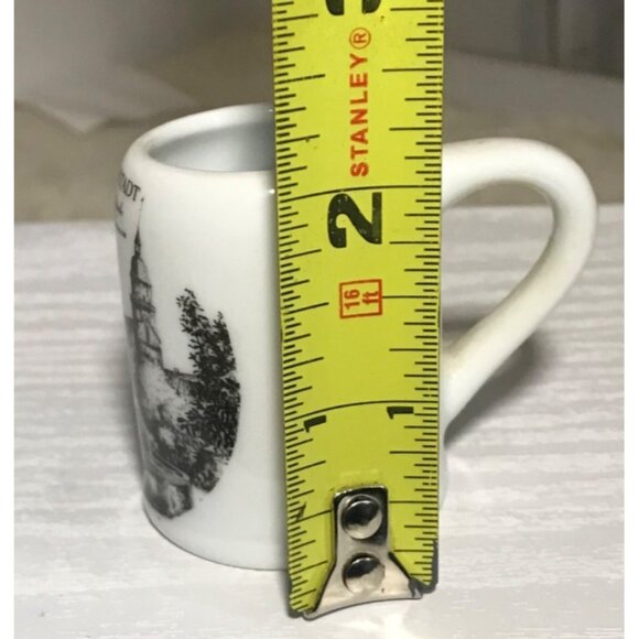 Vintage Royal Porzellan Bavaria KPM Germany Miniature Mug Freudenstadt Scene 2" - Picture 6 of 6